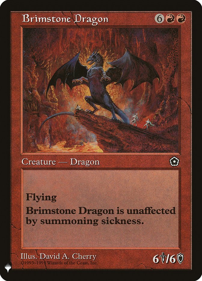Brimstone Dragon [Mystery Booster] | North Valley Games