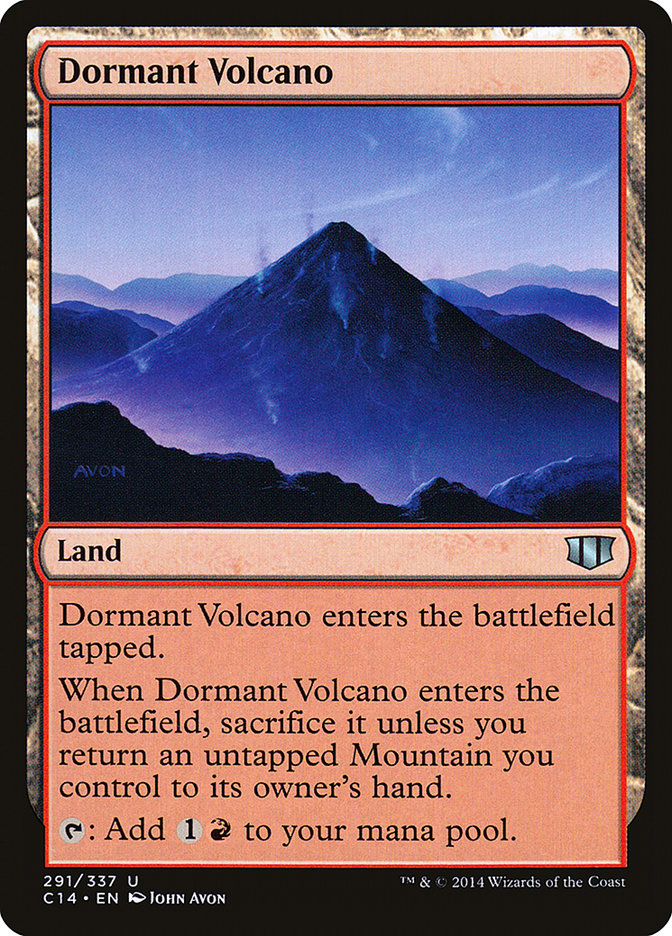 Dormant Volcano [Commander 2014] | North Valley Games