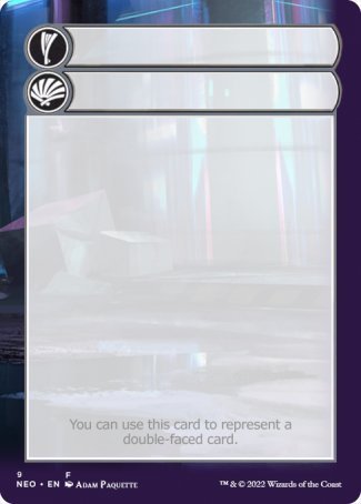 Helper Card (9/9) [Kamigawa: Neon Dynasty Tokens] | North Valley Games