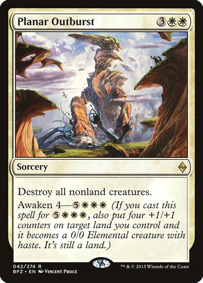 Planar Outburst [Battle for Zendikar] | North Valley Games