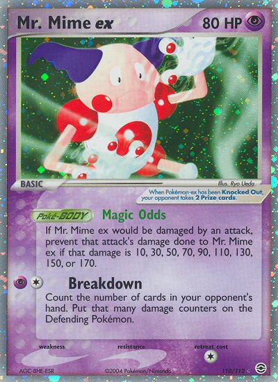 Mr. Mime ex (110/112) [EX: FireRed & LeafGreen] | North Valley Games