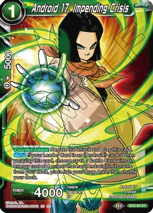 Android 17, Impending Crisis (XD3-04) [Mythic Booster] | North Valley Games