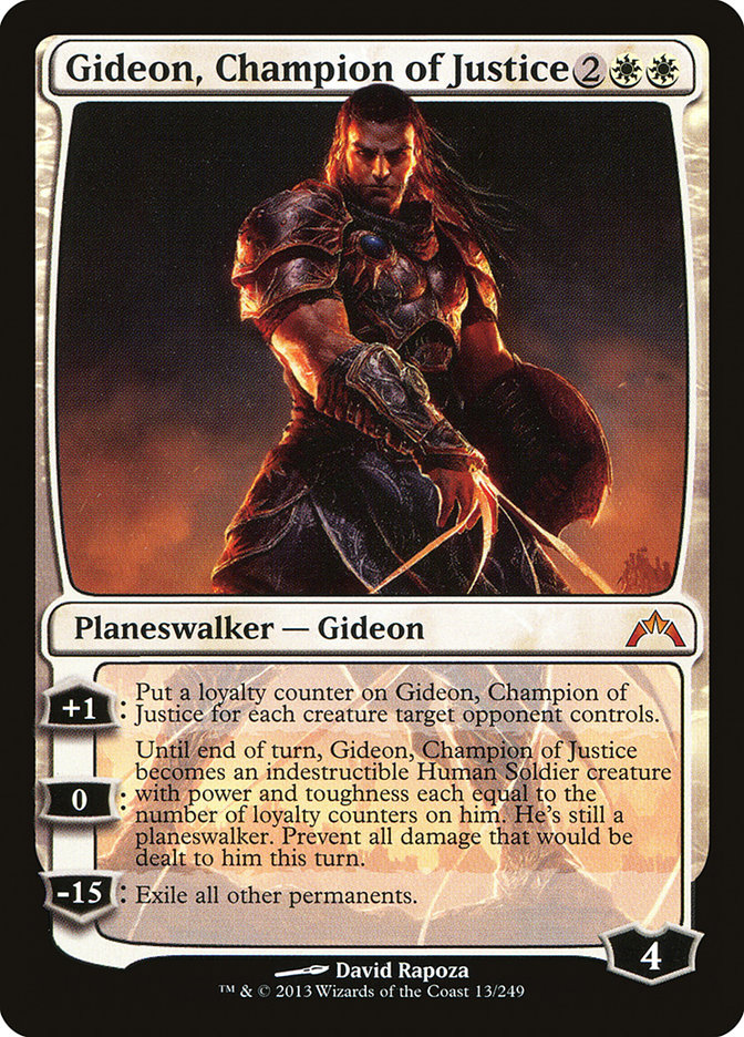 Gideon, Champion of Justice [Gatecrash] | North Valley Games