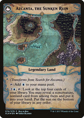 Search for Azcanta // Azcanta, the Sunken Ruin (Buy-A-Box) [Ixalan Treasure Chest] | North Valley Games