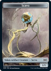 Servo // Treasure Double-Sided Token [Double Masters Tokens] | North Valley Games