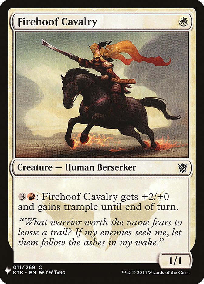 Firehoof Cavalry [Mystery Booster] | North Valley Games
