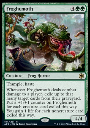 Froghemoth (Promo Pack) [Dungeons & Dragons: Adventures in the Forgotten Realms Promos] | North Valley Games
