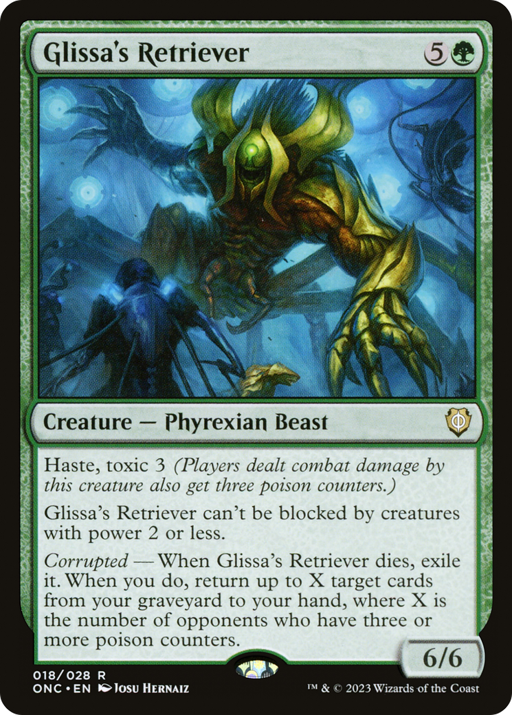 Glissa's Retriever [Phyrexia: All Will Be One Commander] | North Valley Games