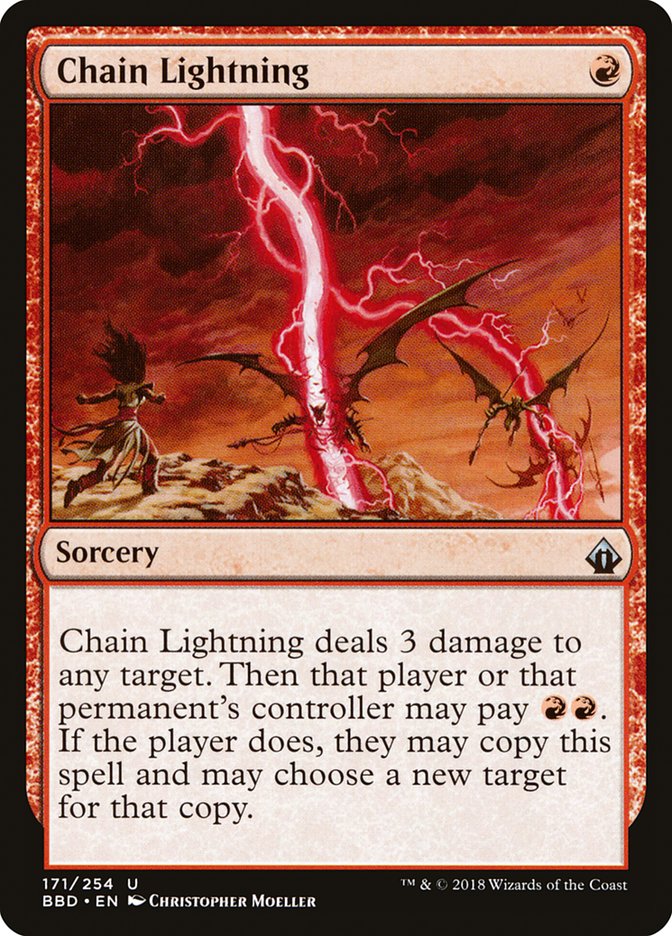 Chain Lightning [Battlebond] | North Valley Games