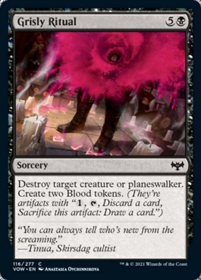Grisly Ritual [Innistrad: Crimson Vow] | North Valley Games