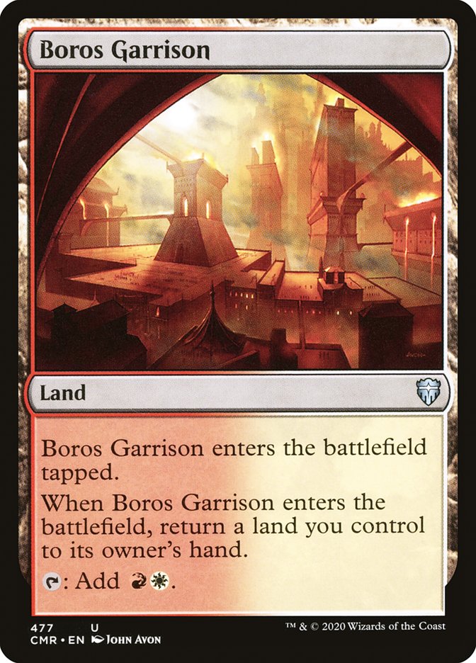 Boros Garrison [Commander Legends] | North Valley Games