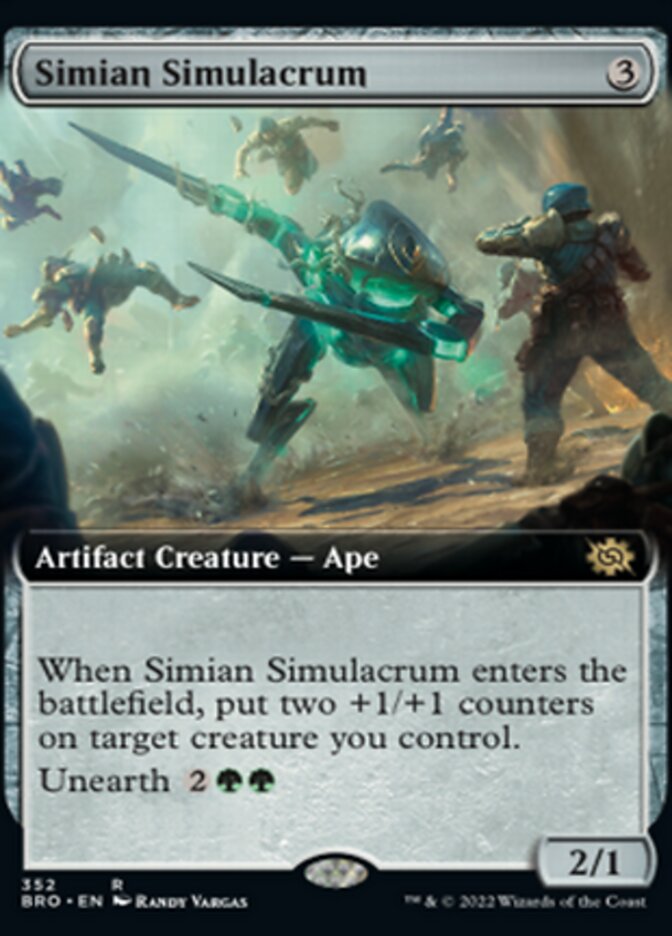 Simian Simulacrum (Extended Art) [The Brothers' War] | North Valley Games
