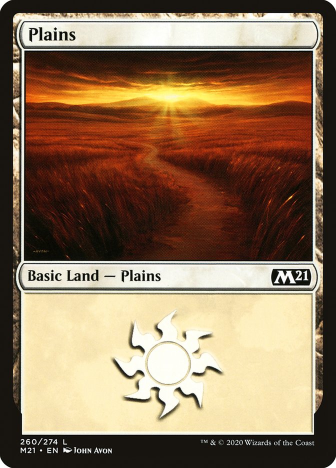 Plains (260) [Core Set 2021] | North Valley Games