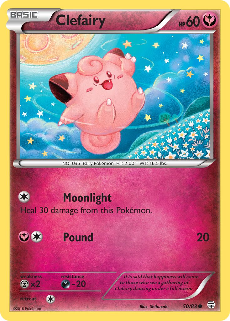 Clefairy (50/83) [XY: Generations] | North Valley Games