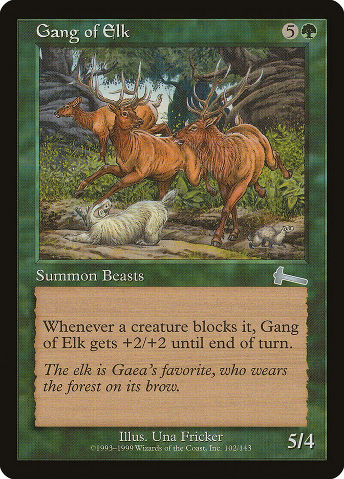 Gang of Elk [Urza's Legacy] | North Valley Games