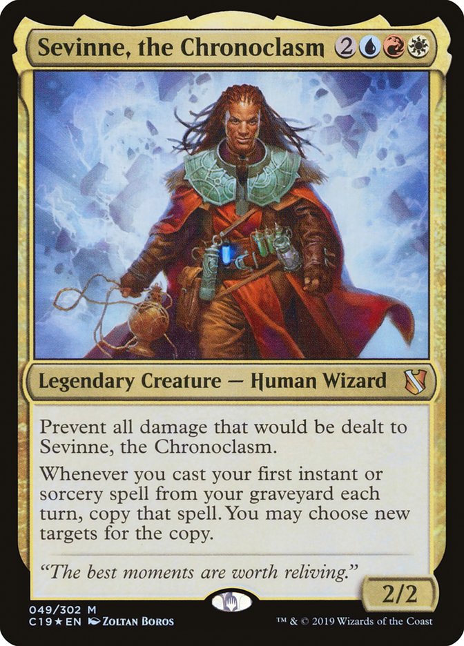 Sevinne, the Chronoclasm [Commander 2019] | North Valley Games