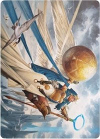 Linvala, Shield of Sea Gate Art Card [Zendikar Rising Art Series] | North Valley Games