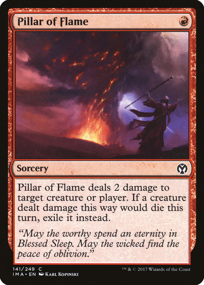 Pillar of Flame [Iconic Masters] | North Valley Games