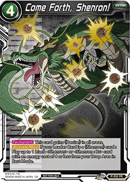 Come Forth, Shenron! (Gold Stamped) (P-335) [Tournament Promotion Cards] | North Valley Games