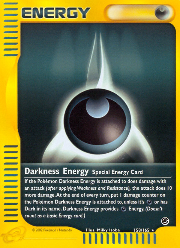 Darkness Energy (158/165) [Expedition: Base Set] | North Valley Games