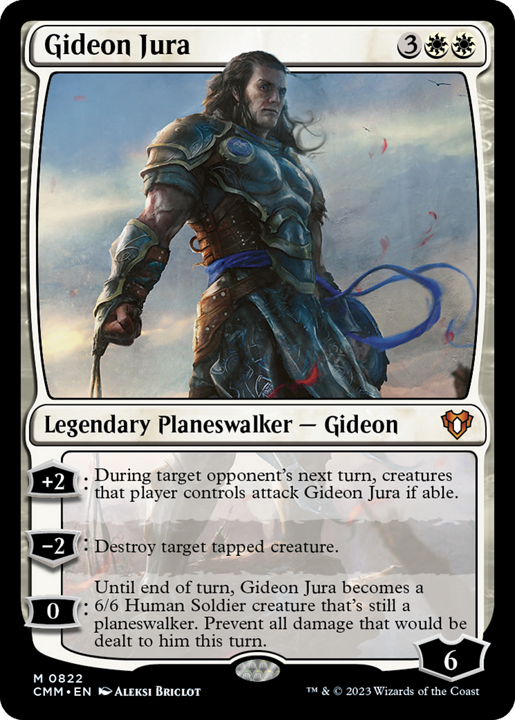 Gideon Jura [Commander Masters] | North Valley Games