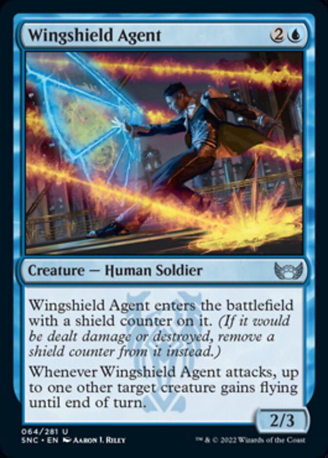 Wingshield Agent [Streets of New Capenna] | North Valley Games