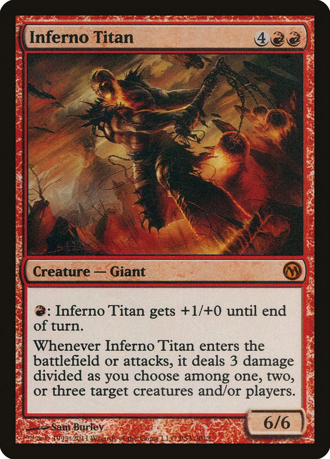 Inferno Titan (Duels of the Planeswalkers Promos) [Duels of the Planeswalkers Promos 2011] | North Valley Games