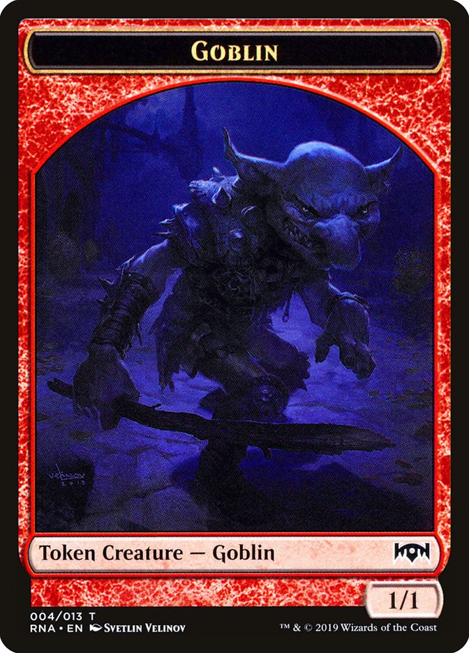 Goblin Token [Ravnica Allegiance Tokens] | North Valley Games