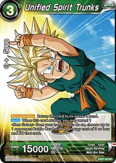 Unified Spirit Trunks (EX01-06) [Mighty Heroes] | North Valley Games