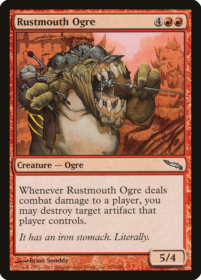 Rustmouth Ogre [Mirrodin] | North Valley Games