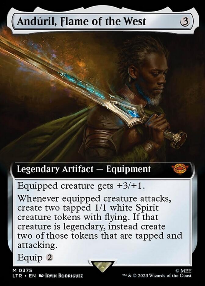Anduril, Flame of the West (Extended Art) [The Lord of the Rings: Tales of Middle-Earth] | North Valley Games