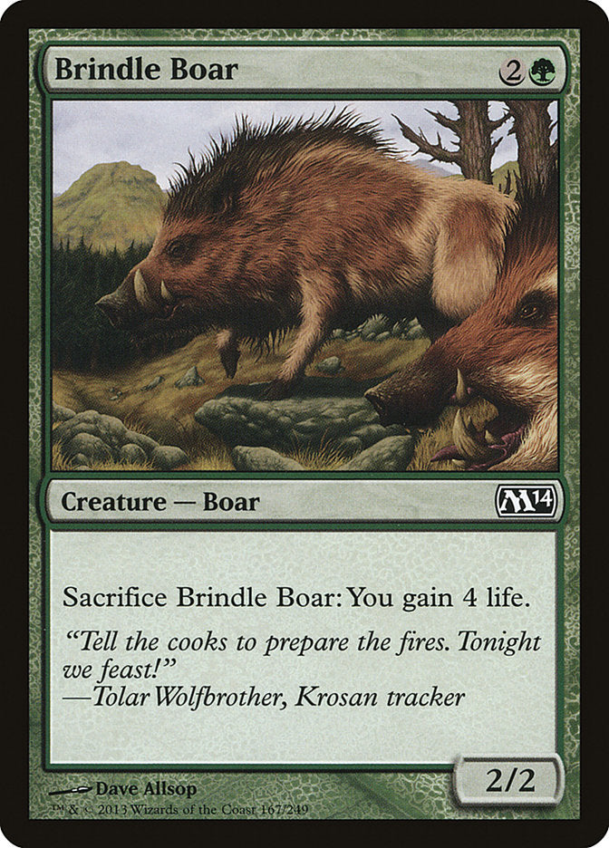 Brindle Boar [Magic 2014] | North Valley Games
