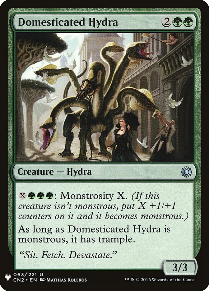 Domesticated Hydra [Mystery Booster] | North Valley Games