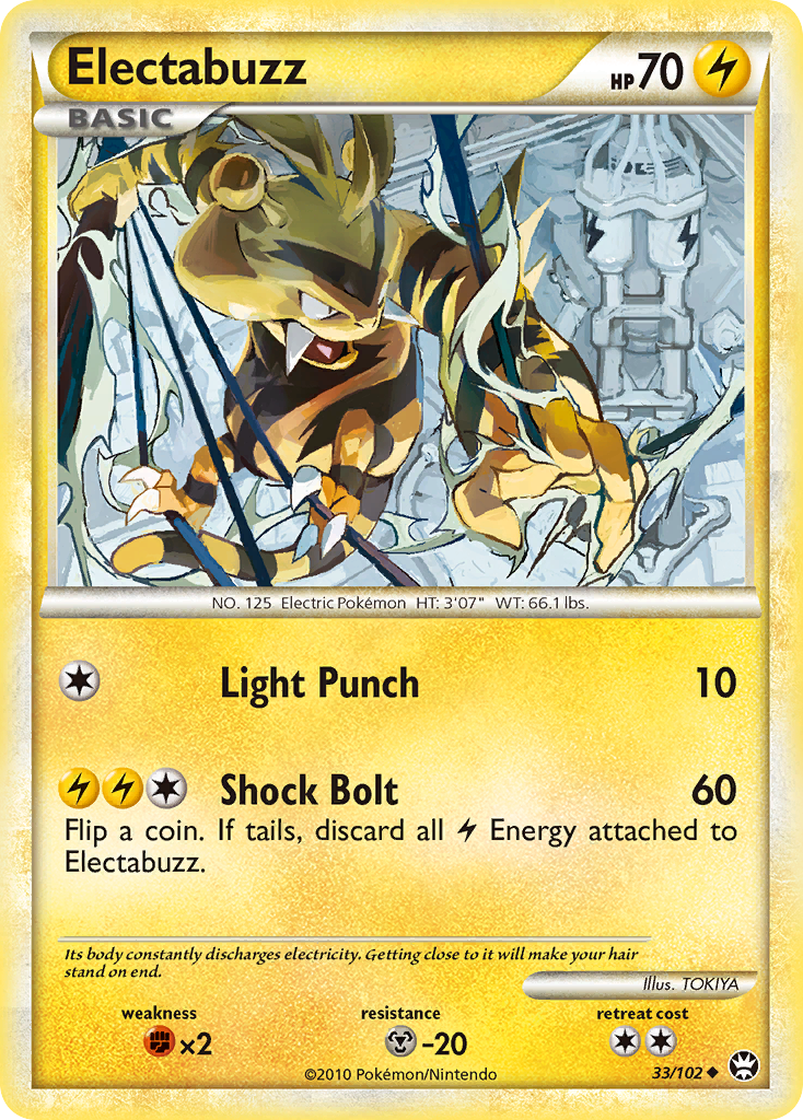 Electabuzz (33/102) [HeartGold & SoulSilver: Triumphant] | North Valley Games