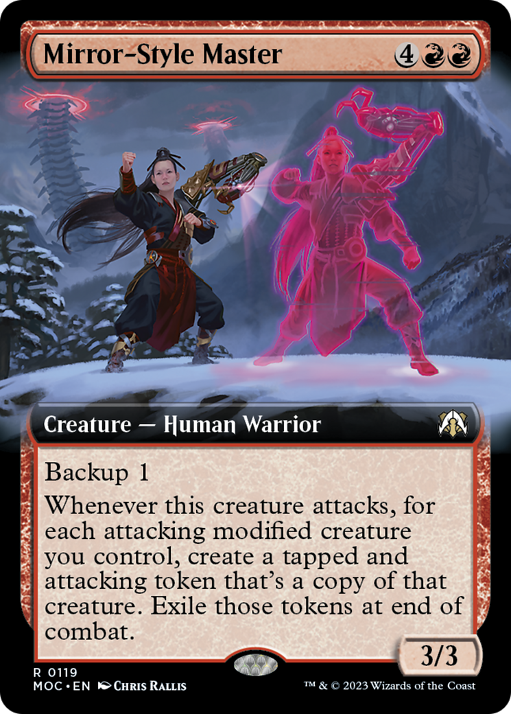 Mirror-Style Master (Extended Art) [March of the Machine Commander] | North Valley Games