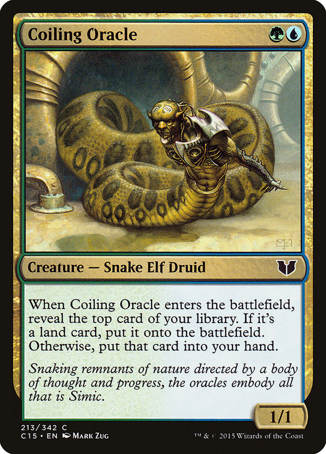 Coiling Oracle [Commander 2015] | North Valley Games