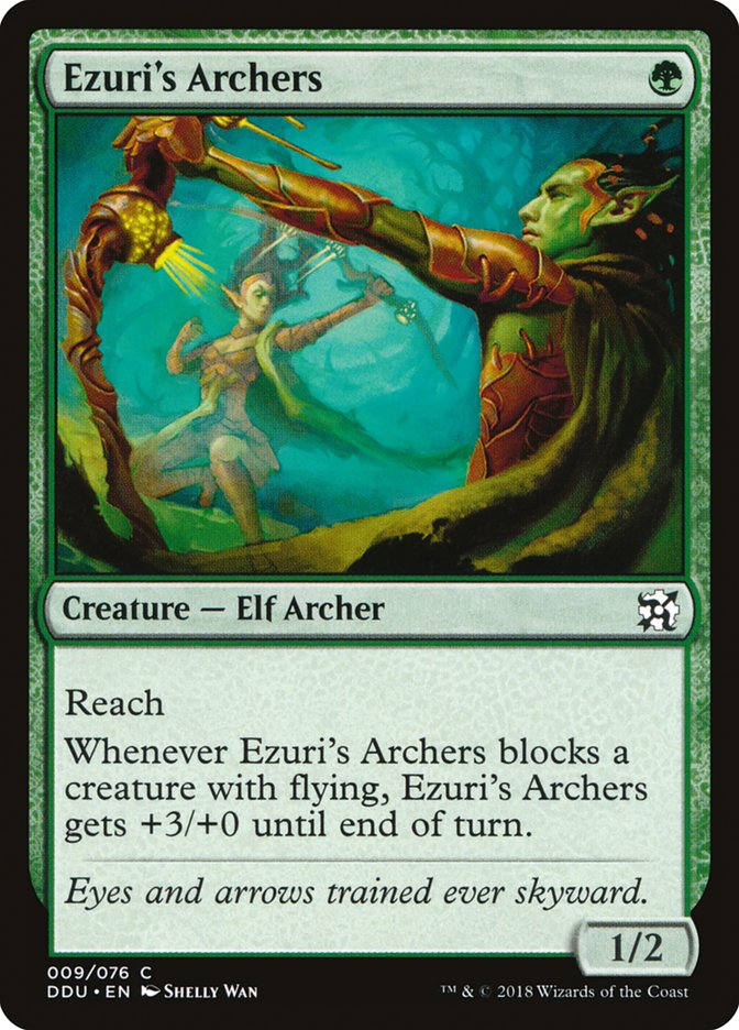 Ezuri's Archers [Duel Decks: Elves vs. Inventors] | North Valley Games