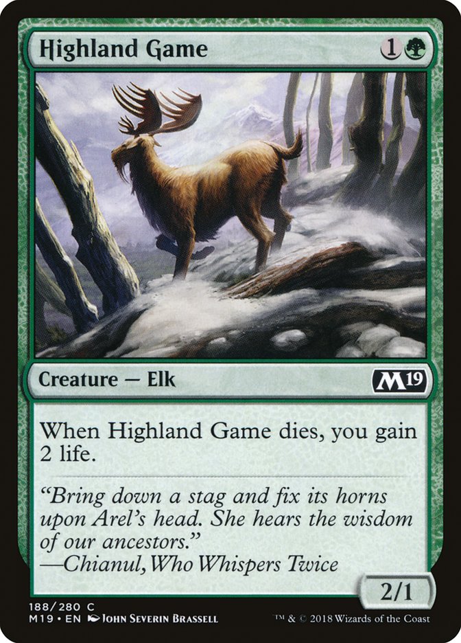 Highland Game [Core Set 2019] | North Valley Games