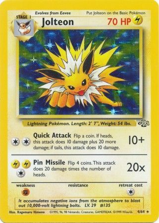 Jolteon (4/64) [Jungle Unlimited] | North Valley Games