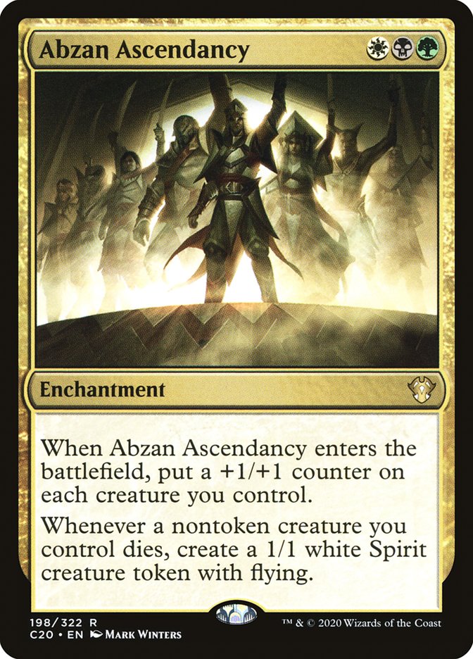 Abzan Ascendancy [Commander 2020] | North Valley Games