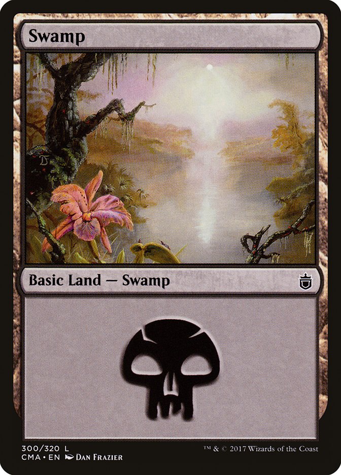 Swamp (300) [Commander Anthology] | North Valley Games