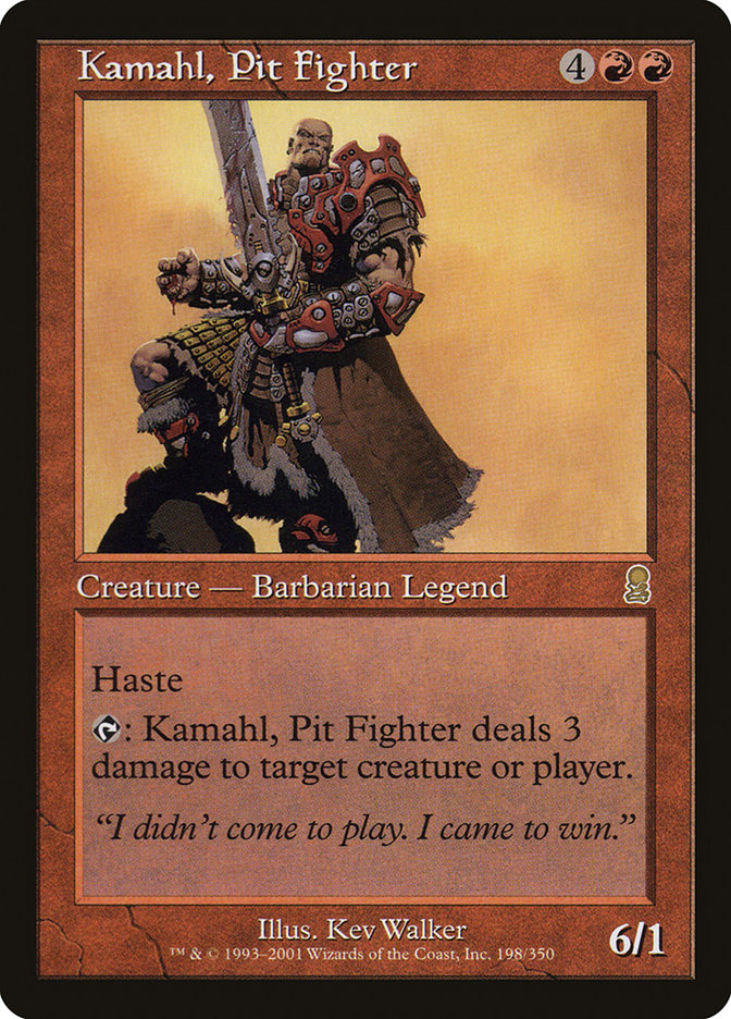 Kamahl, Pit Fighter [Odyssey] | North Valley Games