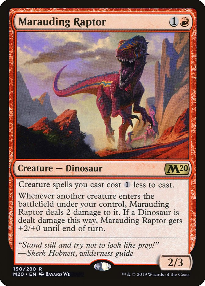 Marauding Raptor [Core Set 2020] | North Valley Games