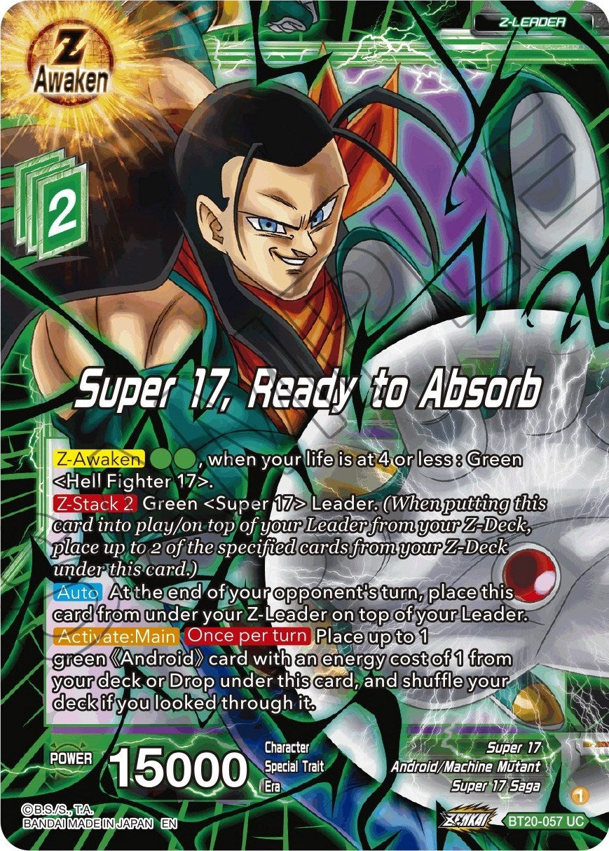 Super 17, Ready to Absorb (BT20-057) [Power Absorbed] | North Valley Games