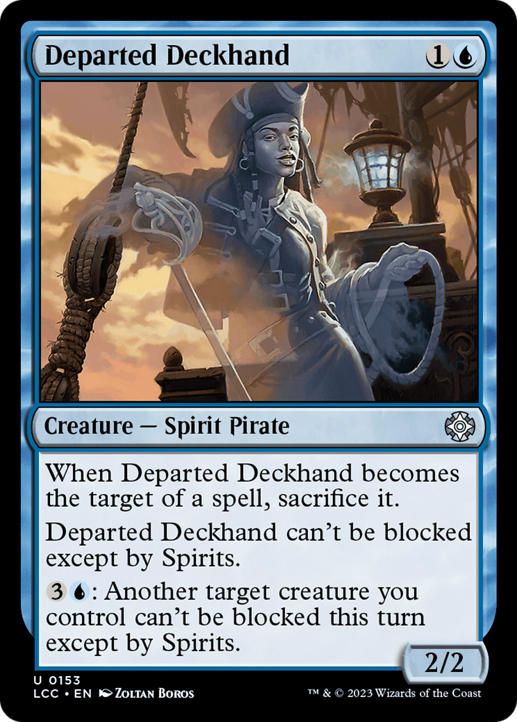 Departed Deckhand [The Lost Caverns of Ixalan Commander] | North Valley Games