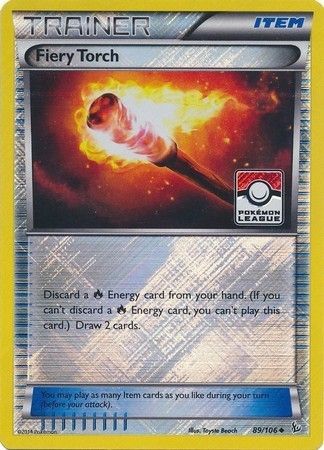 Fiery Torch (89/106) (League Promo) [XY: Flashfire] | North Valley Games