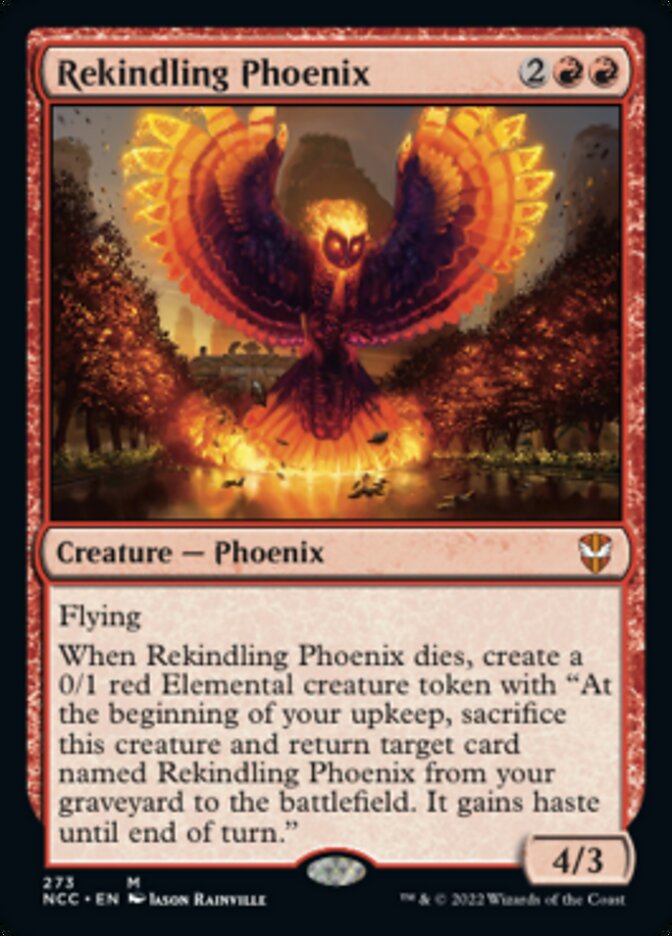 Rekindling Phoenix [Streets of New Capenna Commander] | North Valley Games