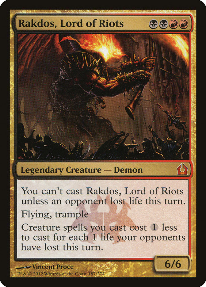 Rakdos, Lord of Riots [Return to Ravnica] | North Valley Games