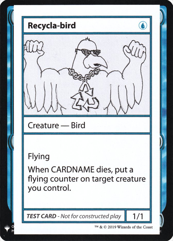 Recycla-bird [Mystery Booster Playtest Cards] | North Valley Games
