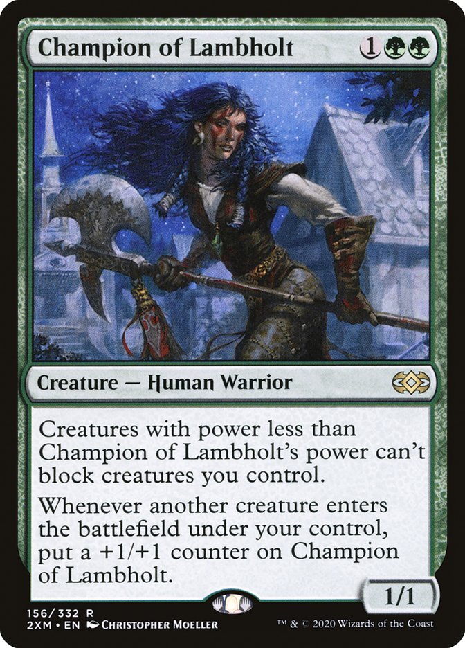 Champion of Lambholt [Double Masters] | North Valley Games